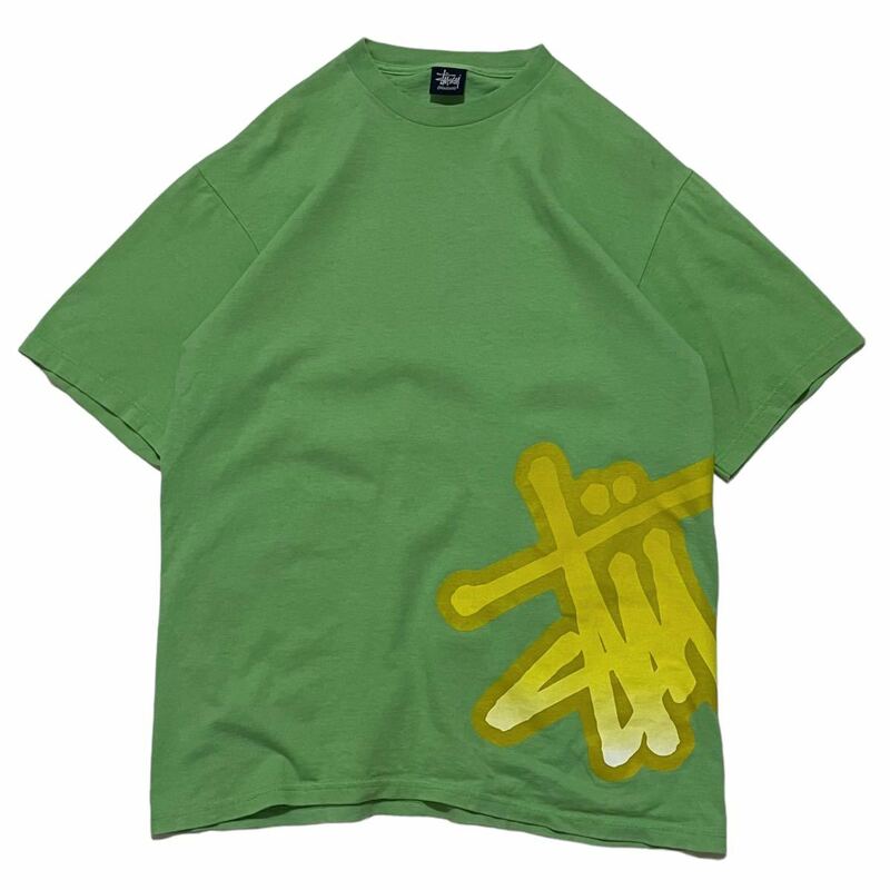 00s 古着 oldstussy ステューシー プリント Tシャツ