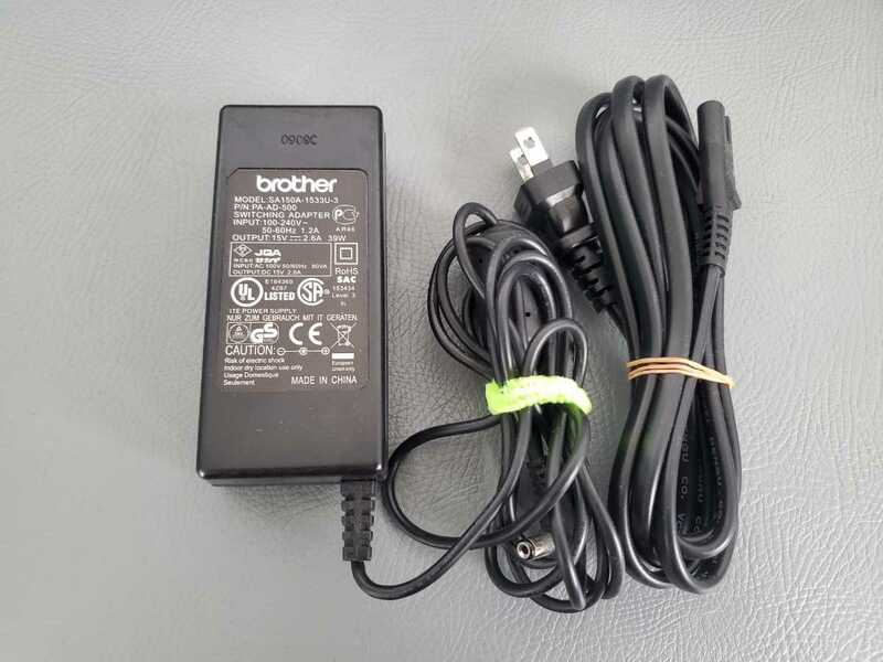 AC管57　ブラザー工業/brother　PA-AD-500　SA150A-1533U-3　15V　2.6A　39W　ACアダプタ―