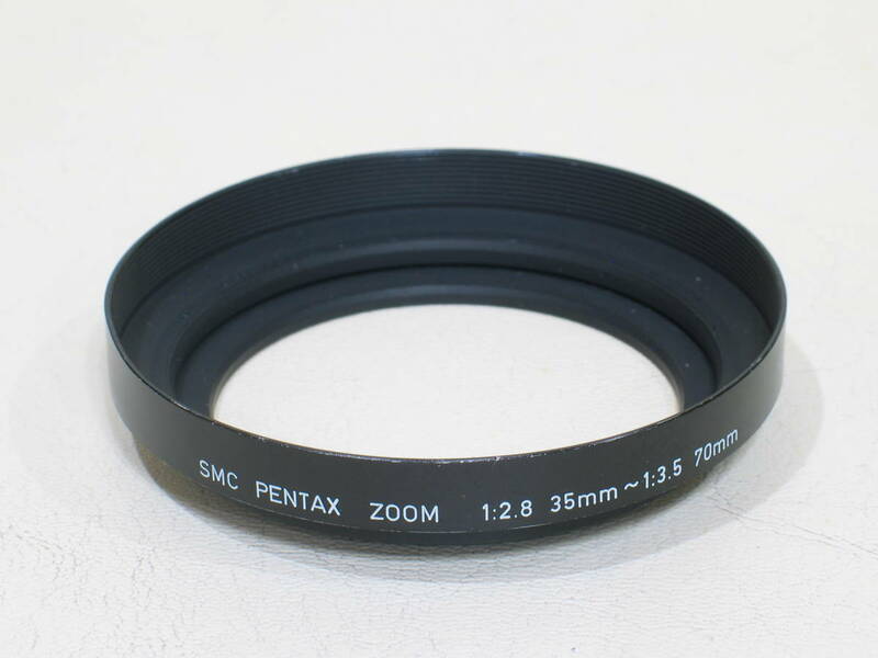 即決！　PENTAX-M 35-70mm F2.8-3.5用純正メタルフード
