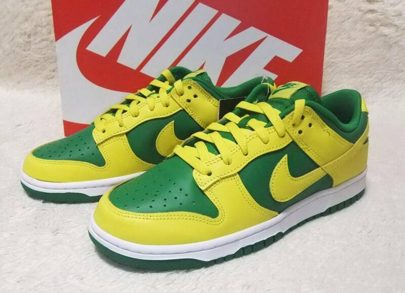 NIKE DUNK LOW RETRO BTTY「DV0833 300」ブラジル リバース ダンク ロー 27ｃｍ