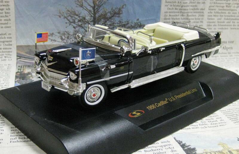 ★絶版★Signature Models*1/32*1956 Cadillac Presidential Limousine*大統領≠フランクリンミント