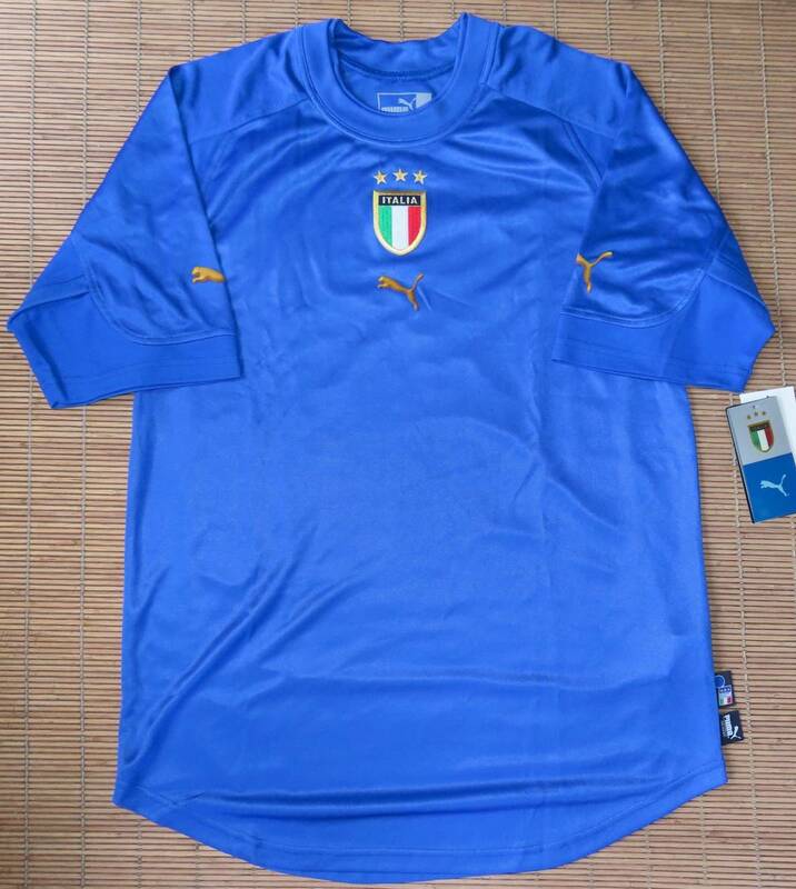 新品 正規品 2004-05 イタリア代表～ホーム用 半袖 ユニフォーム　ピエロ デルピエロ 04-05 EURO2004着用 ピルロ ネスタ バッジオ バッジョ