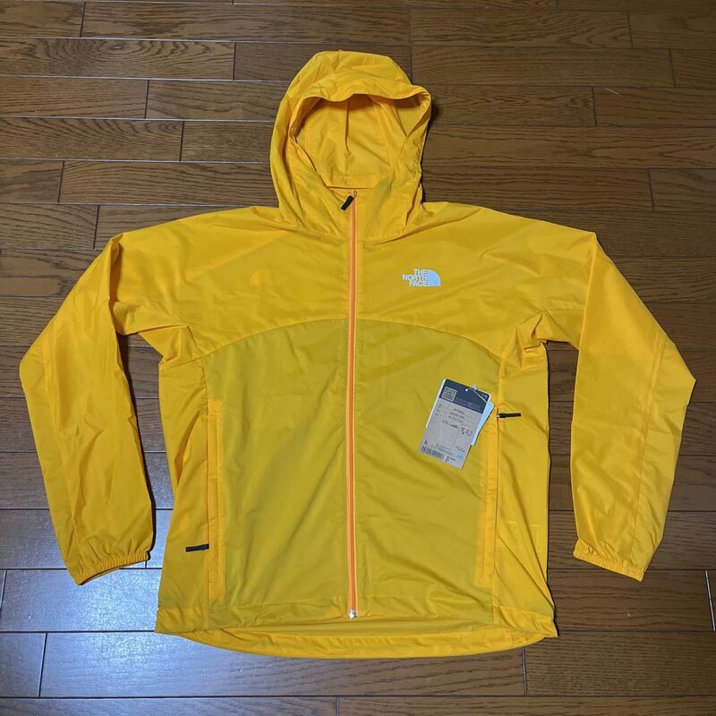 新品ノースフェイス★M★the north face★ スワローテイルフーディ★NP72002★イエロー黄色thenorthfaceTNFトレイルラン二ング登山トレラン