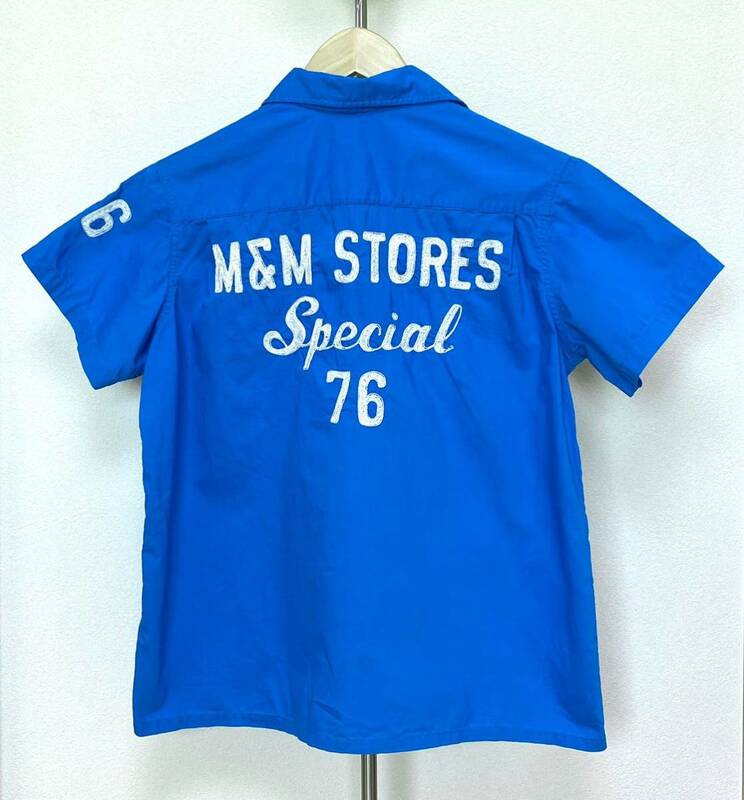 ★美品 70s ビンテージ M&M STORES ボーリングシャツ SizeS程度★