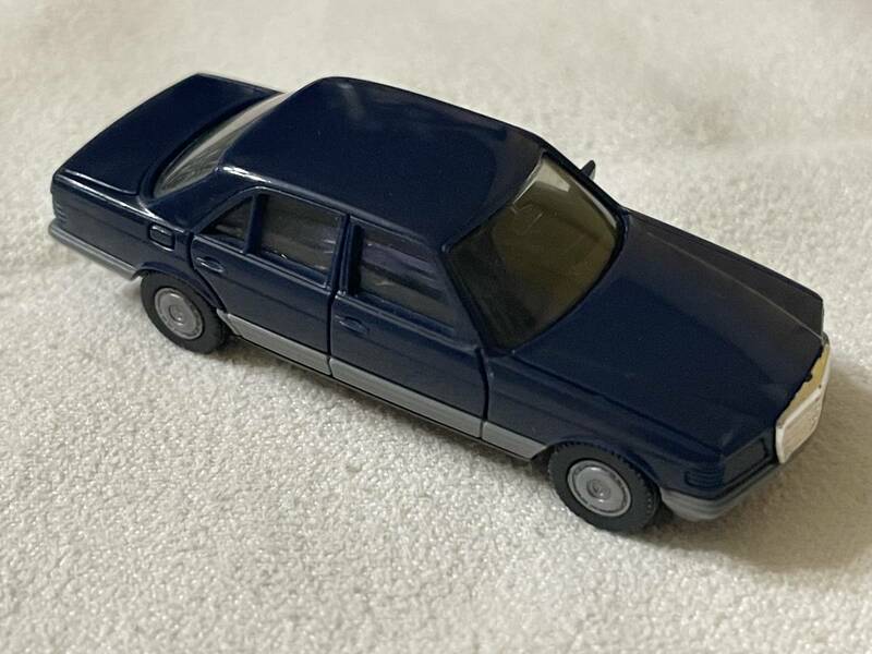 【2604.herpa ヘルパ 1/87 MERCEDESBENZ メルセデスベンツ 500SE 280S Ｓクラス W126 ショートボディ ブルー ミニカー】