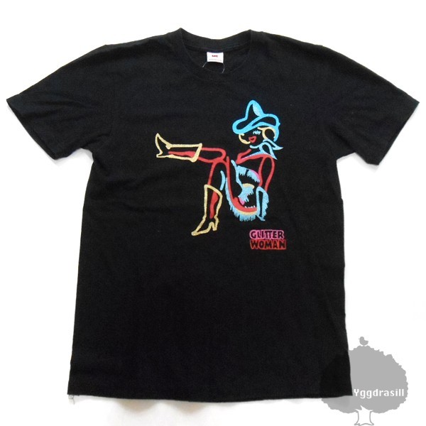 YGG★人気 TMT ウエスタン カウガール Tシャツ 黒 M ティーエムティー ブラック メンズ 古着 ヴィンテージと合う