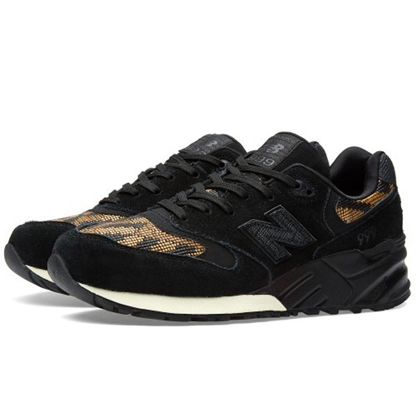 YGG★新品 海外限定 NEW BALANCE ニューバランス スニーカー US8.5 黒 レディース ブラック