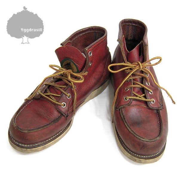 YGG★REDWING レッドウィング モックトゥ ブーツ US7E アイリッシュセッター シューズ 靴 革 レザー