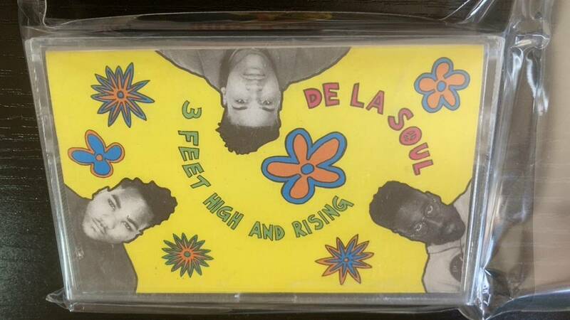 DE LA SOUL / 3 FEET HIGH AND RISING カセットテープ UKオリジナル盤