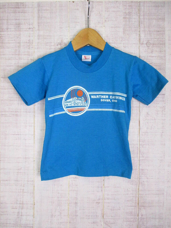 80's　ヴィンテージ　キッズ　Tシャツ　X-SMALL　USA製　ktt20