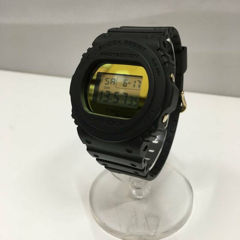 ●古3528　CASIO　カシオ　G-SHOCK　ジーショック　腕時計　DW-5700BBMB　メタリックミラーフェイス　ケース・説明書あり