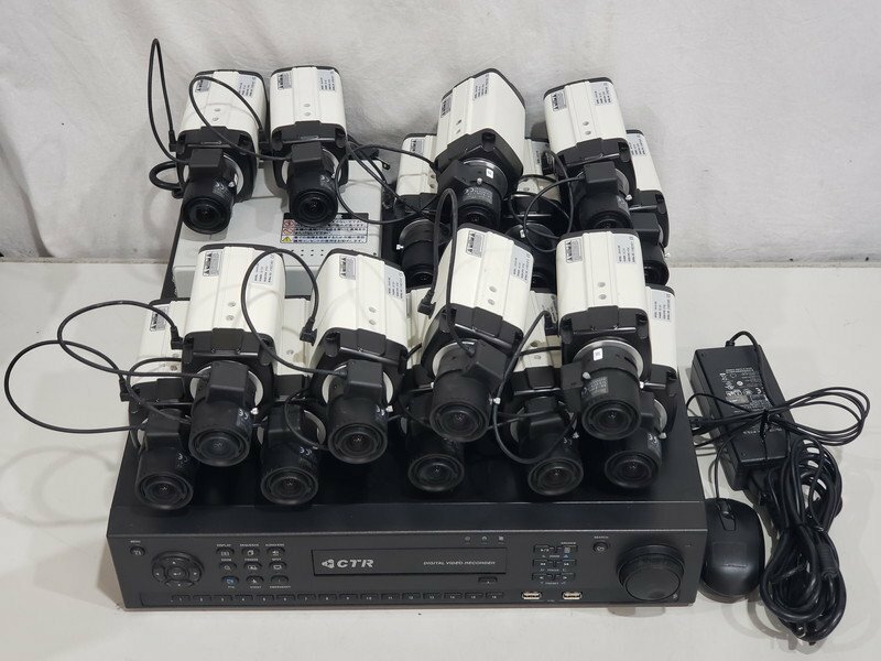 [現状品] CTR AHDDVR CK5616A 4TB + ディーズセキュリティ AHDカメラ GAHX-590 初期化済み (2)