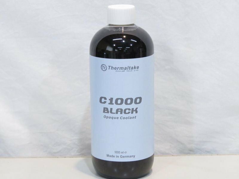 ◇送料無料◇[未開封] Thermaltake PC冷却液 C1000 ブラック Opaque Coolant 1000ml CL-W114-OS00BL-A 在庫処分