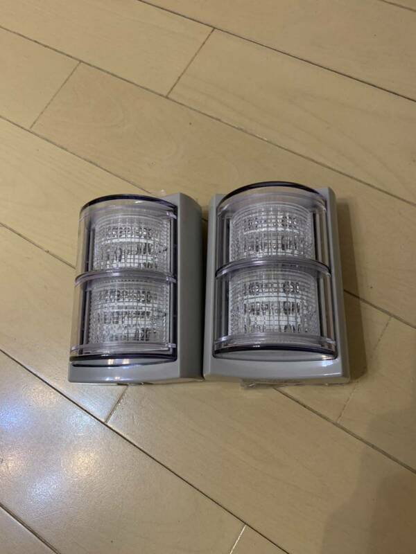 ★未使用★TAKEX 竹中 小型LED信号灯 デザイン性と視認性に優れた2灯タイプ DST-300 2台セット