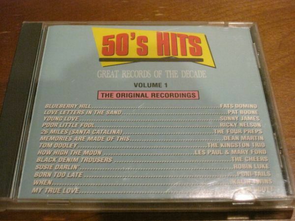 CD Great Records of the Decade: 50's Hits Pop, Vol. 1