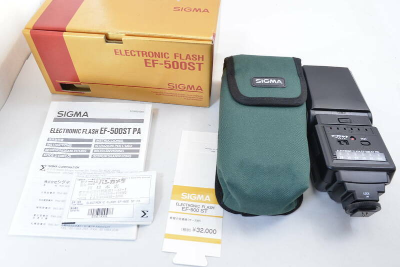 【ecoま】SIGMA EF-500 ST for PENTAX AF ストロボ 動作品 フラッシュ