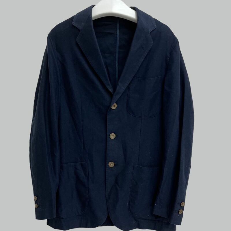 THE SUIT COMPANY × Ring Jacket / スーツカンパニー メンズ テイラードジャケット 170cm-6D ネイビー 春夏服 清涼感あり O-1572