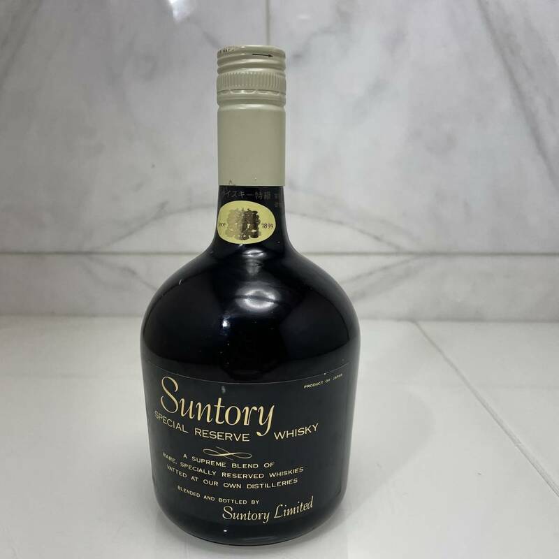 ∞M∞ 【未開栓】 SUNTORY SPECIAL RESERVE WHISKY since 1899 サントリースペシャルリザーブウイスキー 古酒 洋酒 ∞T-2306006