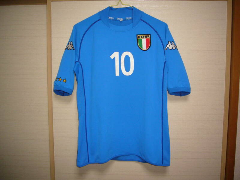 カッパ　イタリア代表 ユニフォーム Mサイズ　デルピエロ１０番
