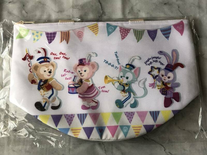 ＜新品・未使用＞ダッフィー＆フレンズ Happy Marching Fun TDR35th スーベニアランチケース Duffy and Friends