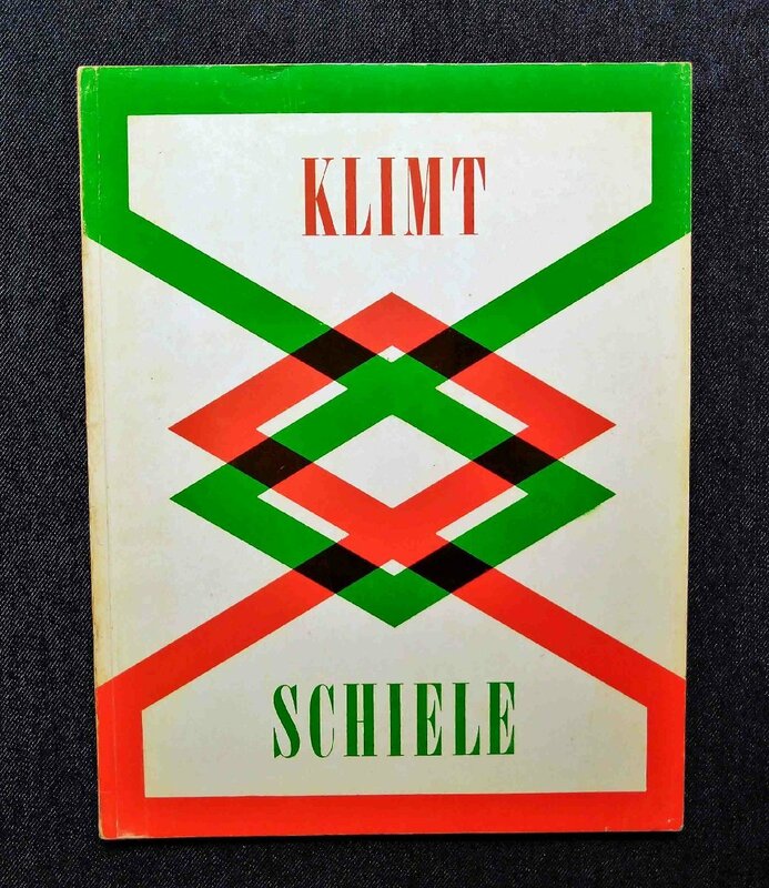 3000部限定 グスタフ・クリムト + エゴン・シーレ 1965年洋書 Herbert Matter デザイン Gustav Klimt and Egon Schiele ハーバート・マター