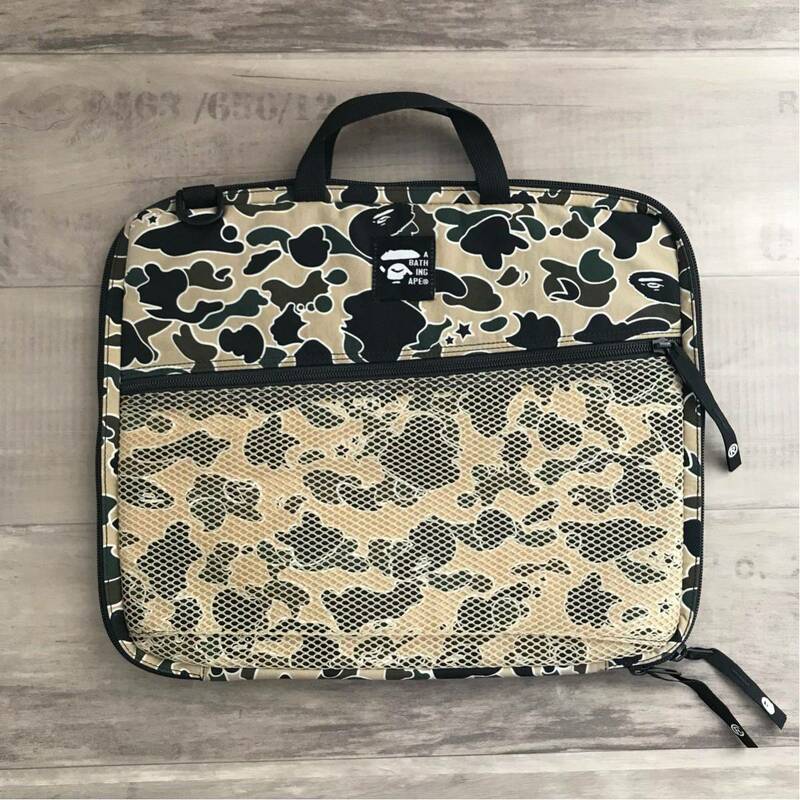 ★激レア★ PCケース bape sta camo psyche サイケ a bathing ape エイプ ベイプ アベイシングエイプ bag トート バッグ nigo タブレット