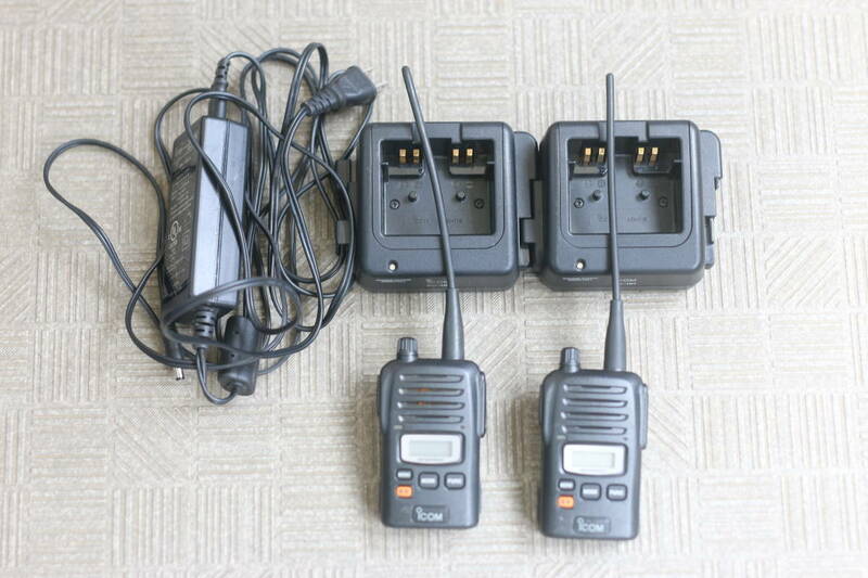 【動作OK】アイコム ICOM 特定小電力トランシーバー IC-4810 2台セット 新スプリアス対応 無線機 業務 他社との互換性あり 中継対応