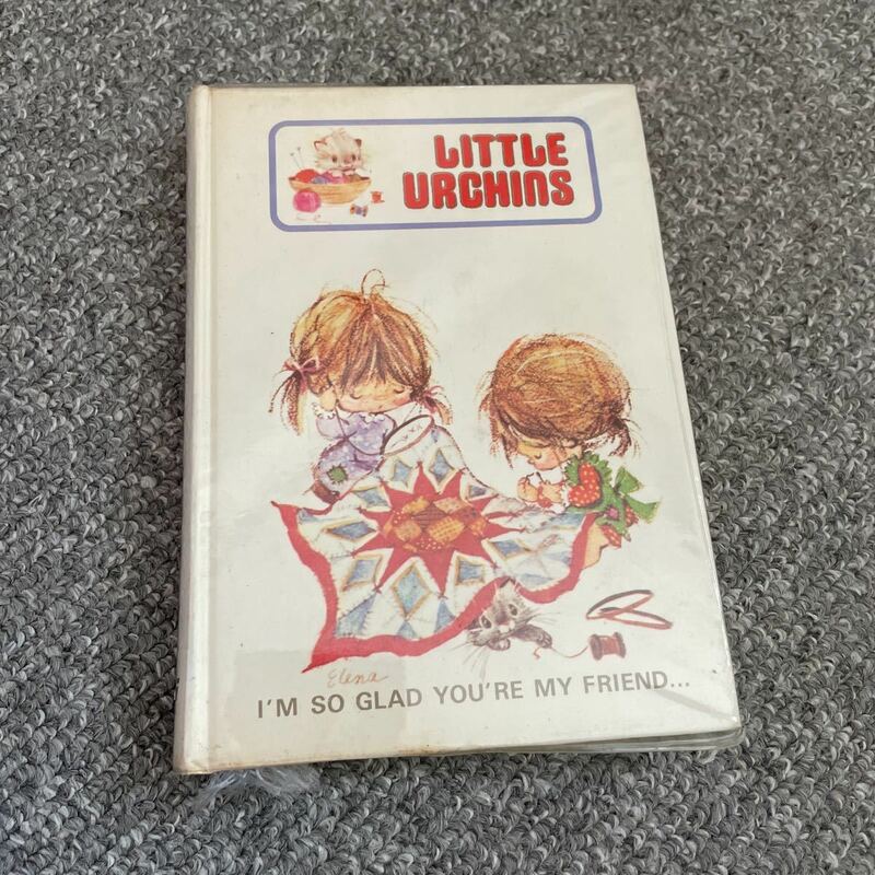 LITTLE URCHINS DIARY 1970年代　当時物 メモ帳　ノートブック