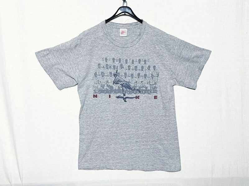 【90s NIKE】ナイキ 銀タグ Tシャツ USA製 ヴィンテージ HOMETEAM サイズL 当時物 ビンテージ 旧タグ