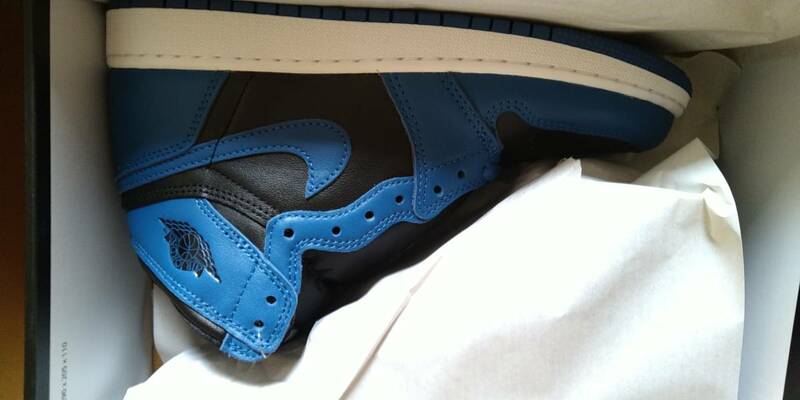 24cm 6Y 新品　国内正規品　Nike GS Air Jordan 1 Retro High OG Dark Marina Blue 575441-404　ジョーダン ダークマリーナブルー