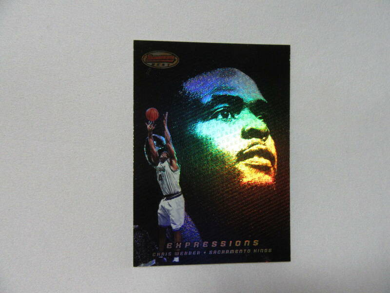 CHRIS WEBBER　クリス・ウェバー　2001　topps Bowmans Best 激レア　ホログラムカード　