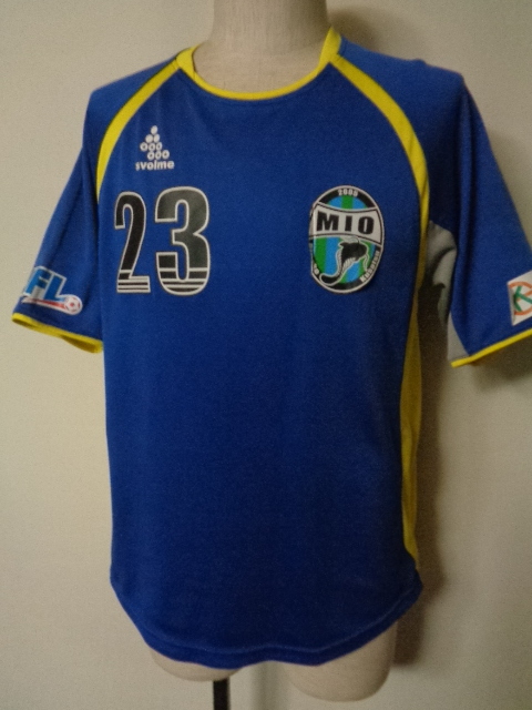 2008-09 MIO Biwako Kusatsu MIOびわこ草津 No.23 2nd アウェイ ユニフォーム SVOLME製 L レイラック滋賀FC スボルメ