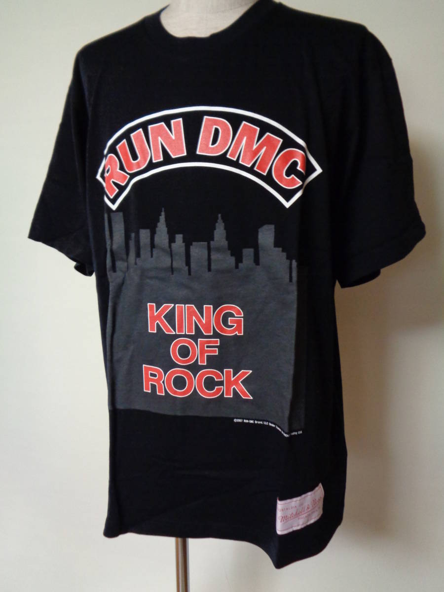 未使用 RUN DMC x mitchell & ness Tシャツ HIPHOP ミッチェル&ネス size２XL キングオブロック