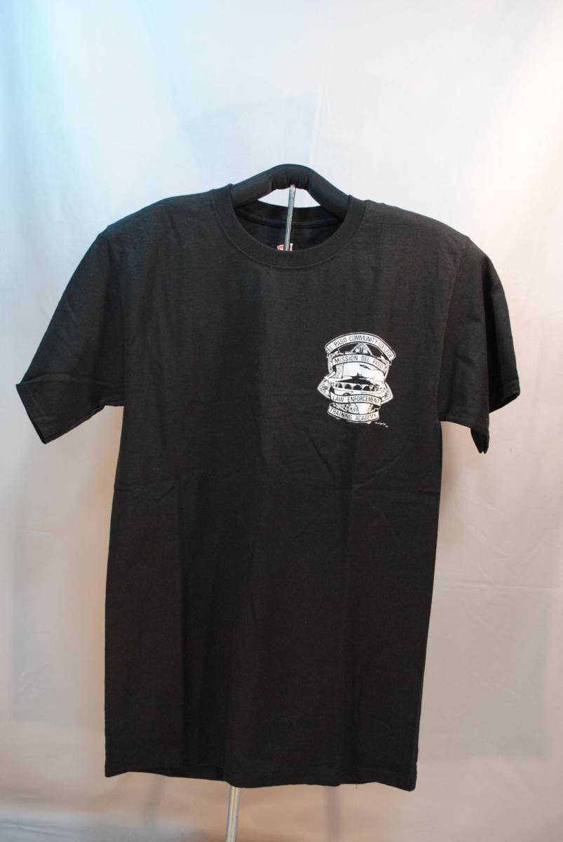 新品　アメリカ　警察訓練校　Law Enforcement Training Academy　Hanes社製　Tagless　半袖　Tシャツ　綿100%