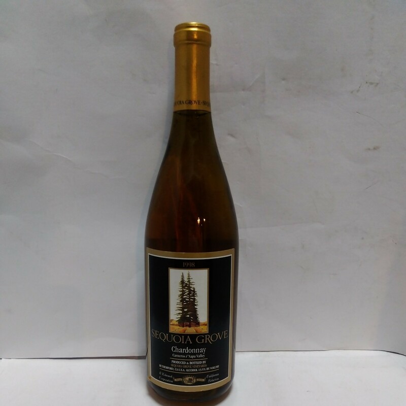 セコイア グローブ カーネロス シャルドネ SEQUOIA GROVE Napa Valley 1997 カリフォルニア ナパバレー 白ワイン