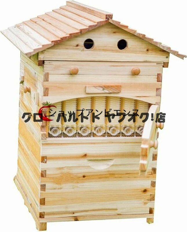 新入荷★蜜蜂巣箱 ミツバチ巣箱 蜜蜂飼育箱 蜂の巣 ミツバチ飼育箱 ミツバチ養殖 ミツバチの採蜜 巣礎 巣脾 自動フレーム 養蜂用具
