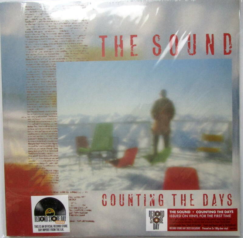 The Sound Counting The Days 2LP RSD Record Store Day 2022 180g Clear Vinyl Demon Records 80s UK Indie Rock/Post Punk/New Wave