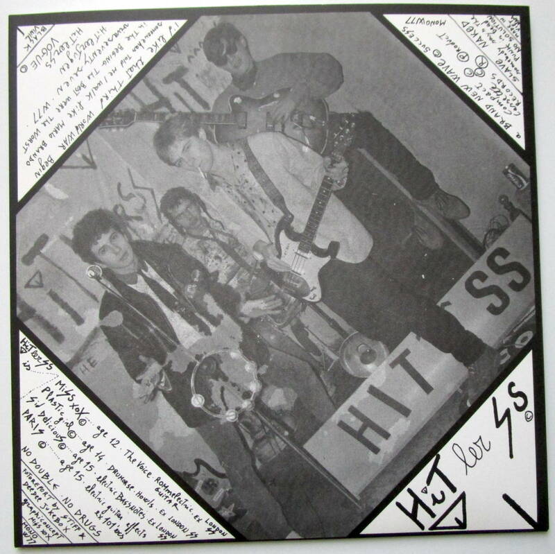 Hitler SS / Tampax Split 7" EP (Compact Cassette Records WW 77) 70s Italian Raw Killer Punk Rock/KBD/Break The Rules