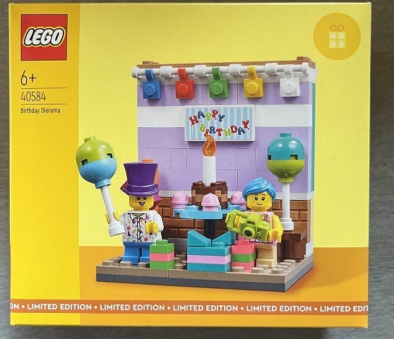 即決　新品　LEGO　レゴ バースデーパーティー 40584　非売品　ミニフィグ　プレゼント　ノベルティ