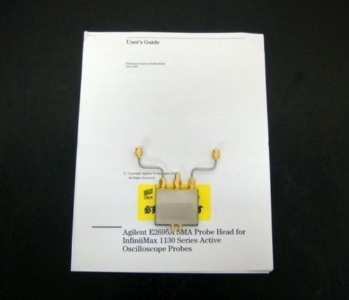 【正常動作品】Agilent E2695A InfiniiMaxプローブ用差動SMAプローブ・ヘッド