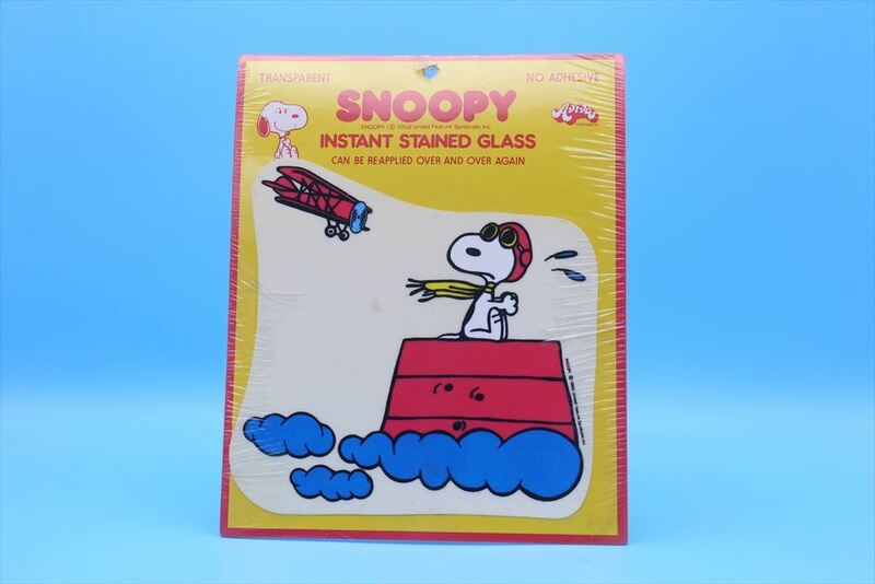 Vintage Aviva Snoopy Instant Stained Glass/フライングエース スヌーピー ステンドグラス/ヴィンテージ/175103469