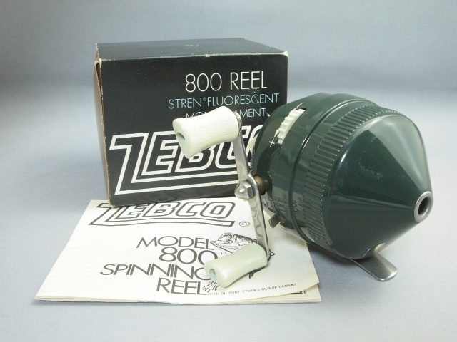 ZEBCO ゼブコ　スピンキャストリール 800 REEL 【未使用に近い・箱・取説付】