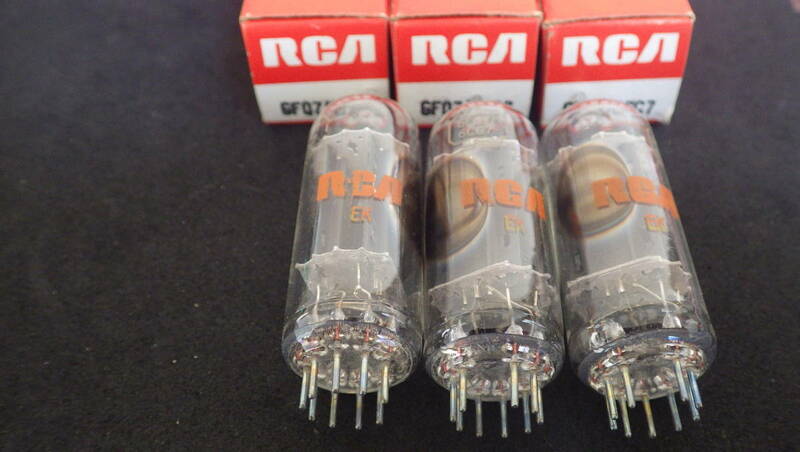 RCA 6FQ7/6CG7 3本