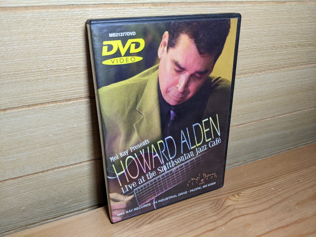 DVD Live At The Smithsonian Jazz Cafe Howard Alden ジャズギター jazz guitar MEL21377 ハワードオールデン mel bay ハワードアルデン