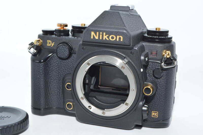 【極上品】 Nikon デジタル一眼レフカメラ Df ブラック Gold Edition DFBKGE　＃5769