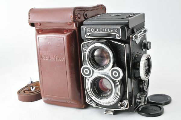 2125R67 ローライフレックス Rolleiflex 3.5F 75mm f3.5 二眼レフ フィルムカメラ [動作確認済] 美品