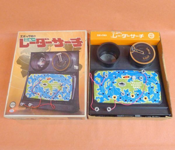 ジャンク品 f462 エポック社 ニューレーダーサーチ 昭和レトロ ゲーム/80