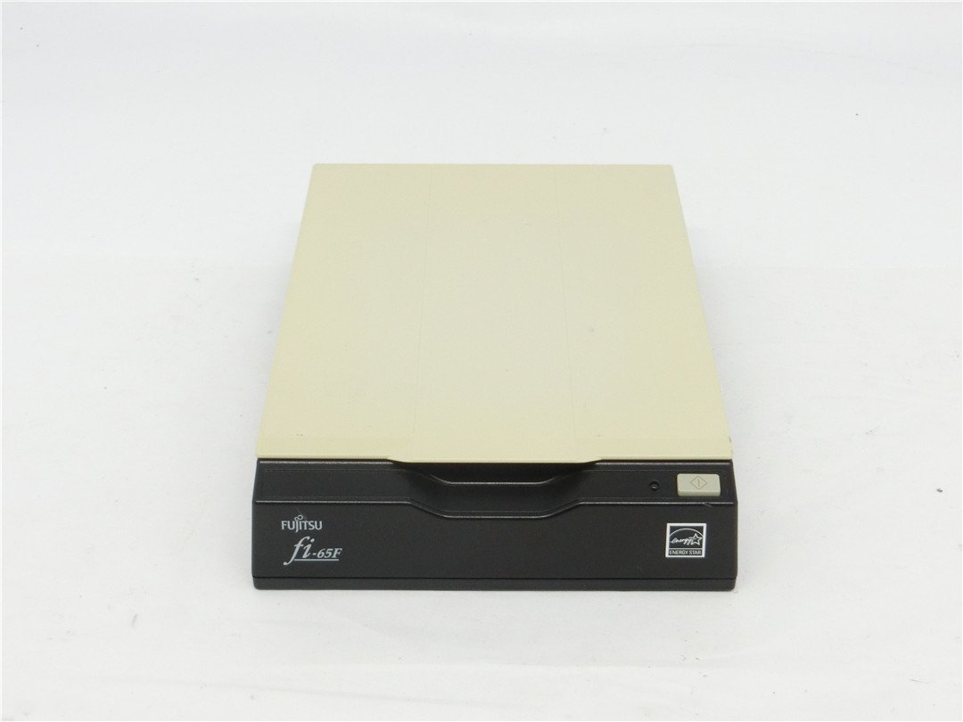 中古　FUJITSU/富士通 Image Scanner fi-65F フラットベッドタイプ / A6対応 カラースキャナ　通電のみ確認済み　動作不明　ジャンク品　