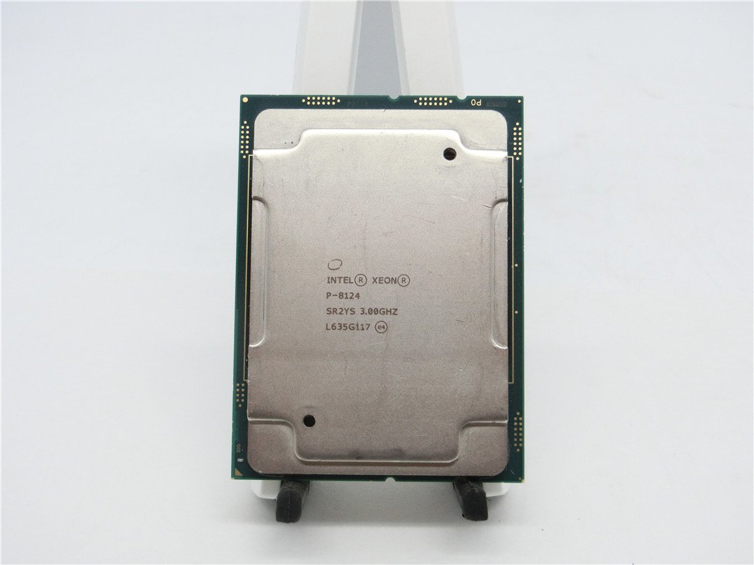 中古　Intel Xeon P- 8124 SR2YS 3.0GHz　動作不良　ジャンク品 　　　送料無料