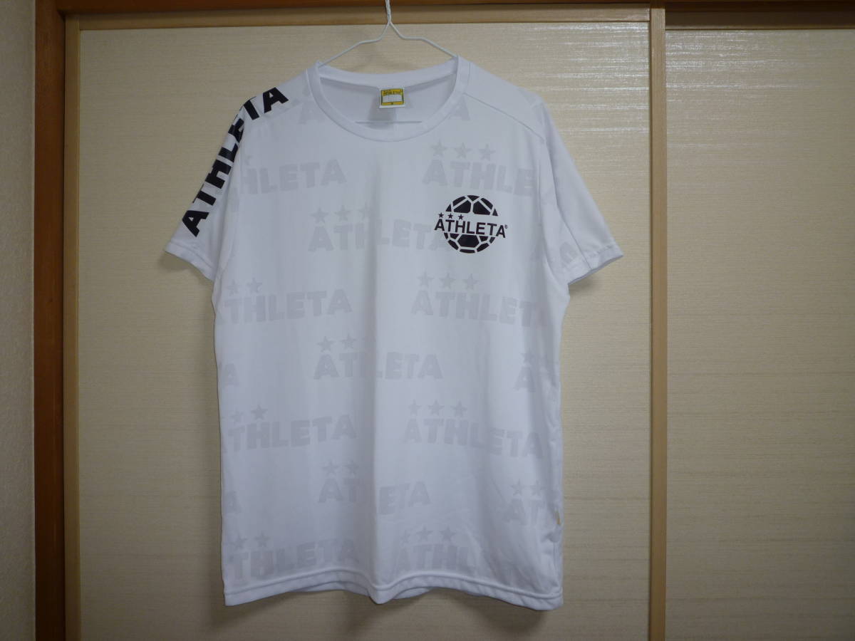 ATHLETA アスレタ 半袖シャツ 白 Mサイズ
